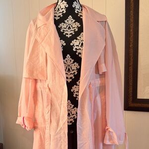 Derek Lam Pink Dogwood Coat